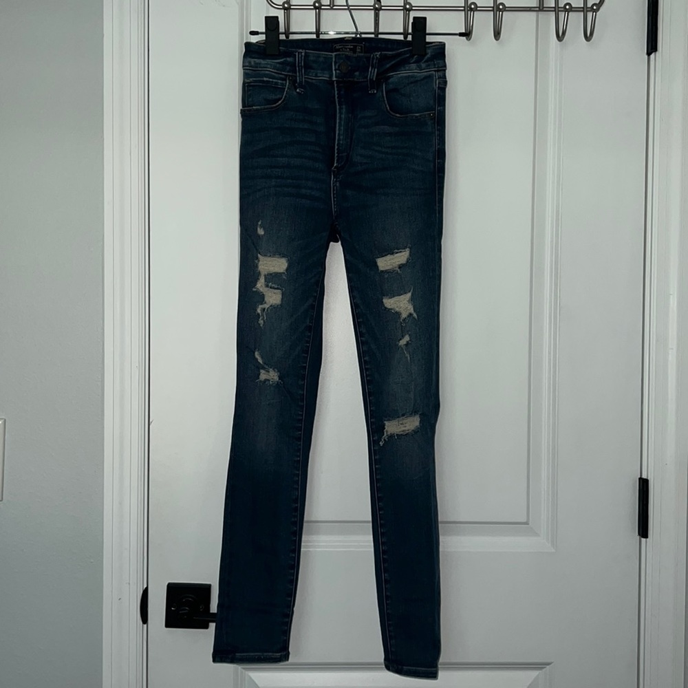 Abercrombie & Fitch high Rise Super Skinny Jeans